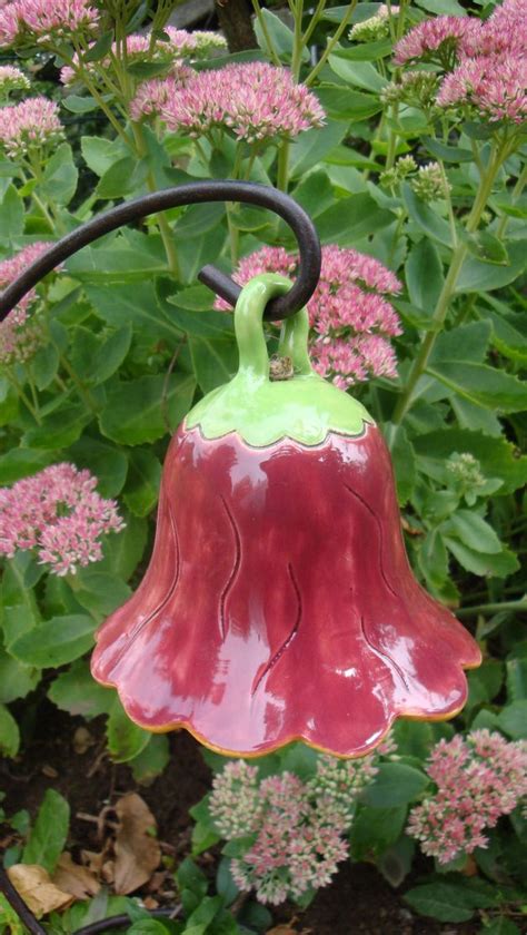 Sticken ist wieder voll im trend und auch für anfänger schnell und einfach zu erlernen. klingende Ton - GlockenBlume 12 cm weinrot Garten ...