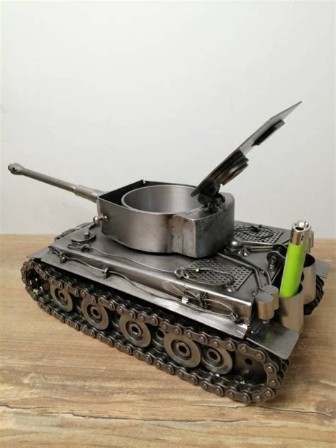 Welding Art Projects Metal Projects Wall E Tiger Tank Model Tanks