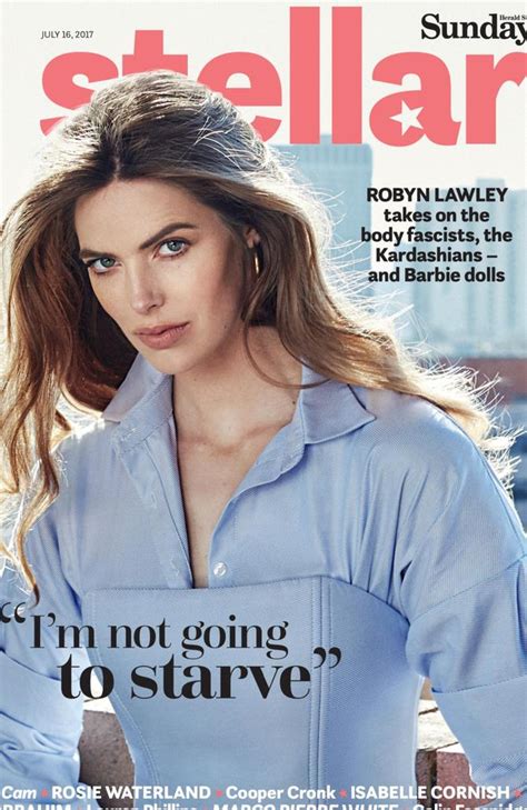 Plus Size Model Robyn Lawley Hits Out At Claims Curvy Models Dont Belong On The Catwalk Perthnow