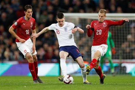2020 european championship, round of 16. Declan Rice England debut: West Ham star on for Czech ...