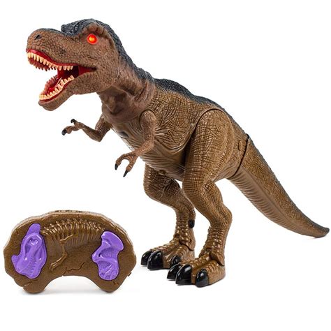 Toysery Remote Control Dinosaur Toy For Kids Rc Walking Dinosaur Toy