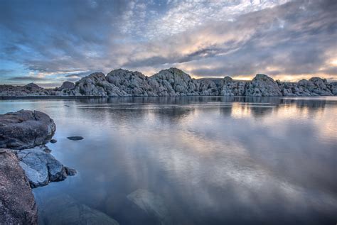 Watson Lake 591718192021tonemapped Sunrise On Watson Flickr