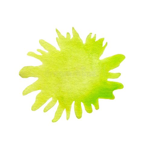 Green Watercolor Splash Stock Illustration Illustration Of Paint