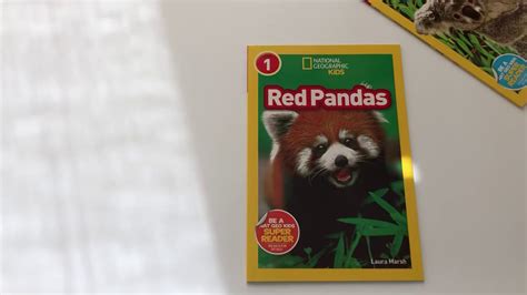 Red Pandas National Geographic Kids Level 1 Обзор Youtube