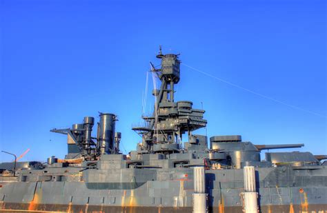Side Of Battleship Texas Image Free Stock Photo Public Domain Photo
