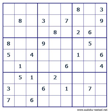 Kostenloses sudoku zahlenrätsel für kleine und große rätselfreunde zum ausdrucken und losrätseln. Sudoku leicht Online & zum Ausdrucken | Sudoku-Raetsel.net
