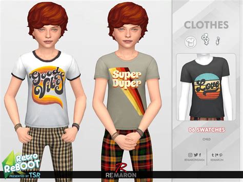 Sims 4 70s Shirts