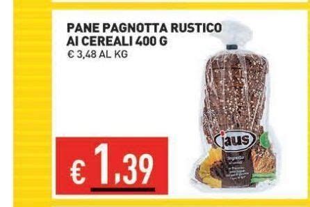 Pane Pagnotta Rustico Ai Cereali 400g Offerta Di Ingrande