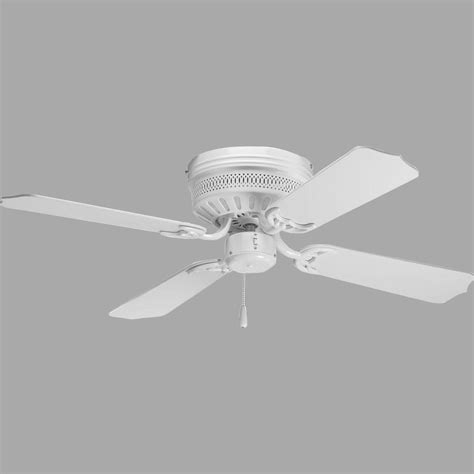 Progress Lighting Airpro Hugger 42 In Indoor White Ceiling Fan In 2020