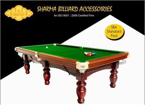Check spelling or type a new query. Standard Pool Table - Manufacturer Exporter Supplier in ...