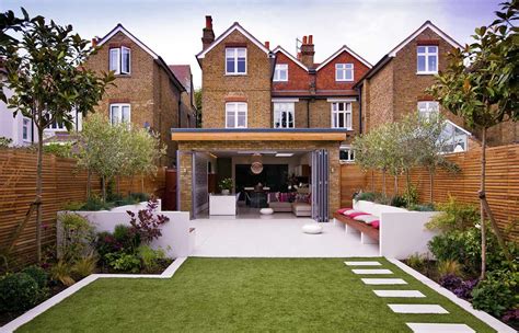 long narrow garden ideas uk - Google Search | Modern garden design