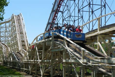 Roller Coaster Landmark Thunderhawk American Coaster Enthusiasts Ace