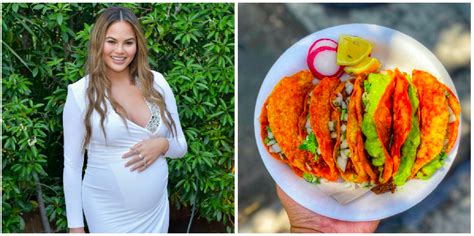 Chrissy Teigen Got A Taco Truck Delivered To Her House Last Night