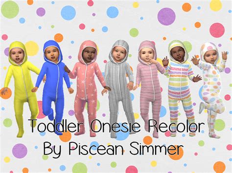The Sims Resource Toddler Onesie Recolor