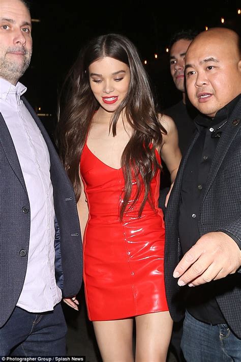 Hailee Steinfeld Celebrates Birthday In West Hollywood Daily Mail Online