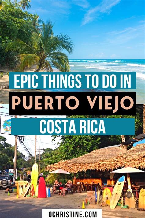Fun Relaxing Things To Do In Puerto Viejo Costa Rica Travel Guide