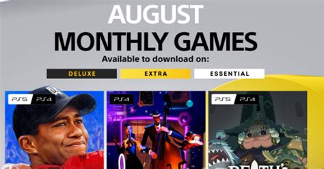Playstation Plus Monthly Games For August 2023 Announced Pga Tour 2k23