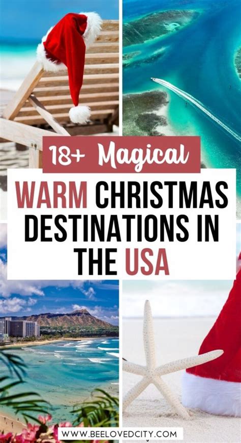 Festive Best Warm Christmas Destinations In The Usa Beeloved City