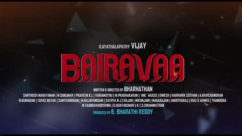 Bairavaa Official Teaser 2 Pictures Ilayathalapathy Vijay