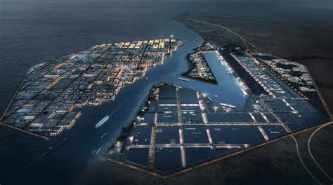 An Octagonal Floating Port City In Saudi Arabia Domus