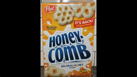 Post Honeycomb Cereal Review Youtube