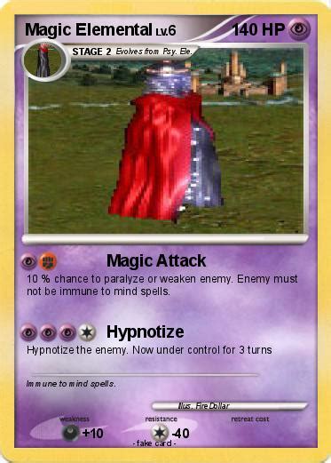 Pokémon Magic Elemental 1 1 Magic Attack My Pokemon Card
