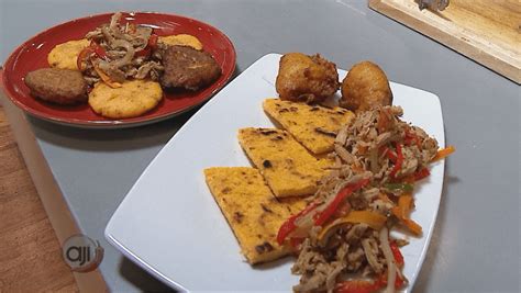 Receta Ají Desayuno Panameño Bistec Picado De Puerco Tortillas Con