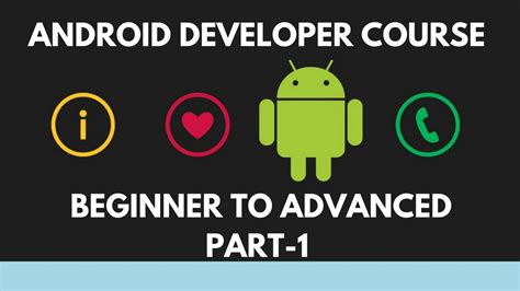 Android Tutorial For Beginner To Advanced Part 1 Introduction Full