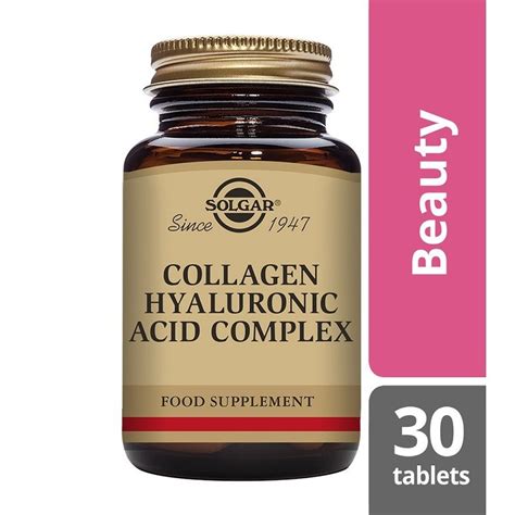 Solgar Collagen Hyaluronic Acid 120mg Capsules 30 | Landys ...