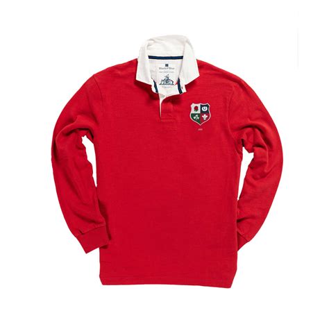 Stand proud, play proud and feel untouchable in one of the world's most iconic kits. BRITISH AND IRISH LIONS 1888 RUGBY SHIRT - BlackandBlue1871