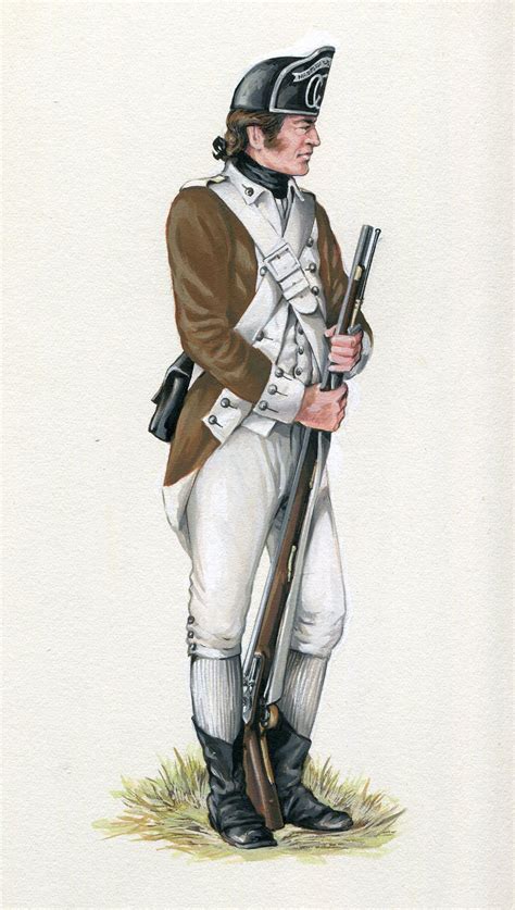 Pin On Uniforms Of The American Revolution