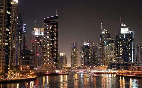Dubai city night wallpaper | 2560x1600 | 174925 | WallpaperUP