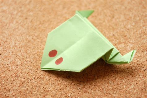 How To Fold An Origami Frog Wiki Animal Origami English Coursevn