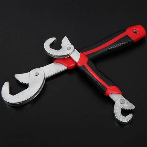 9 32mm Multi Function Universal Wrench Adjustable Grip Wrench Set