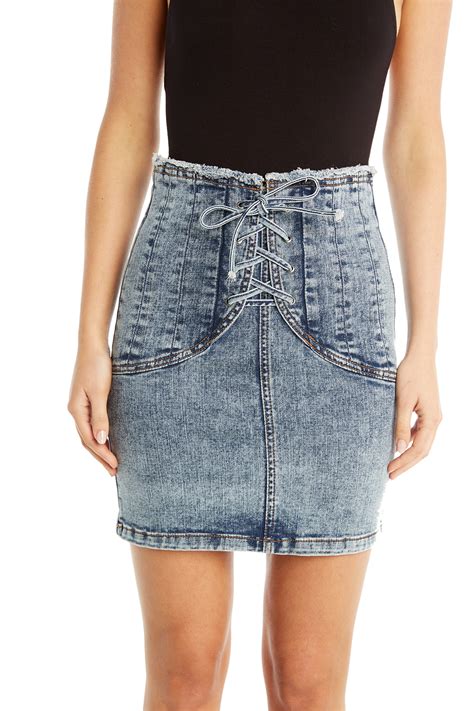 Corset Denim Skirt Ladies Clothing And Skirts Bardot Fitted Skirt Maxi Skirt Denim Skirts