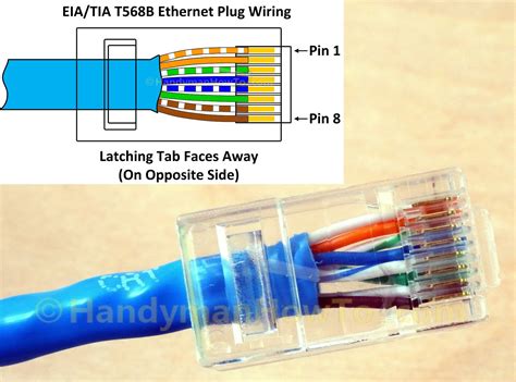 You'll love our internet and hosting services. RJ45 Ethernet Plug Wired per EIA-TIA T568B Standard | Network cable, Ethernet cable, Wiring a plug