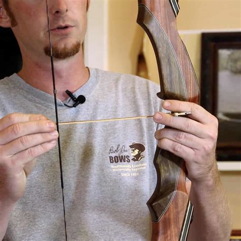 Adjusting Brace Height On Your Recurve Or Longbow Bob Lee Bows