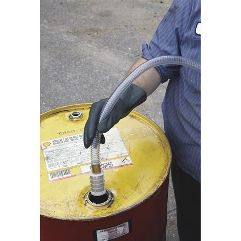 Roughneck Portable 12v Fuel Transfer Pump Kit — 10 Gpm Manual Nozzle