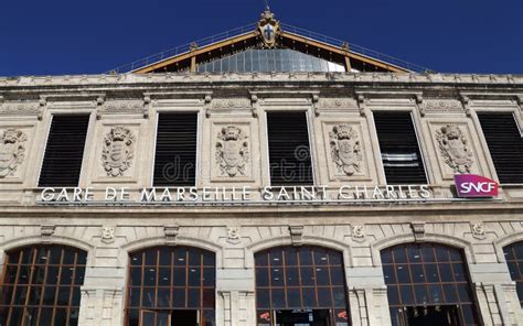 Central Railway Station Of Marseille France Editorial Stock Photo
