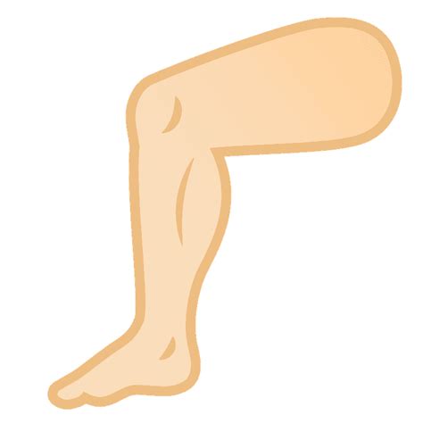 Leg Emoji Clipart Free Download Transparent Png Creazilla