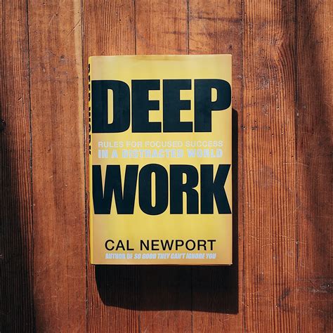 Deep Work By Cal Newport — Mattsy ¶ Studio