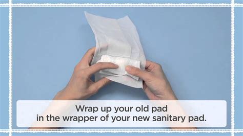 Sofy How To Dispose A Pad Youtube