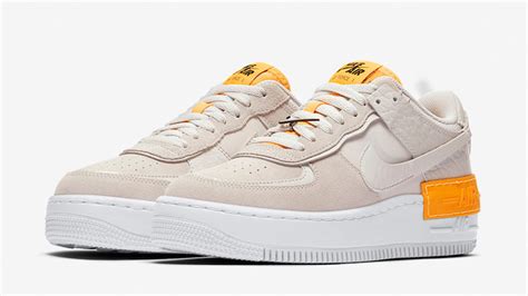 Air force has a quite unique color and it is good match with jeans. Nike Air Force 1 Shadow Beige Orange | CU3446-001 | The ...