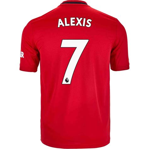 201920 Adidas Alexis Sanchez Manchester United Home Jersey Soccerpro