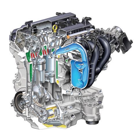 2007 Ford Fusion 23l 4 Cylinder Duratec Engine Picture Pic Image