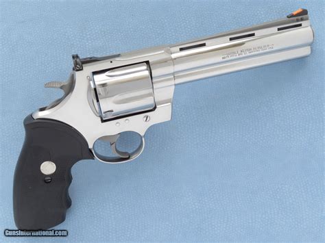 Colt Anaconda Polished Stainless Cal 44 Magnum 6 Inch Barrel