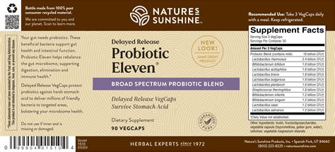 Probiotic Eleven By Natures Sunshine