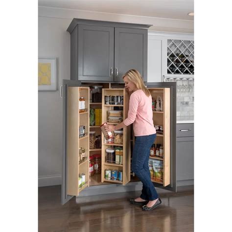 But putting a few of these handy kitchen ideas in place will give you the pantry of your dreams in no time! Swing Cabinet Pull Out Pantry in 2021 | Kitchen pantry design, No pantry solutions, Pantry design