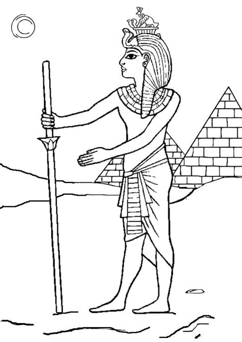Desenhos De Egito Antigo Para Colorir Pintar E Imprimir