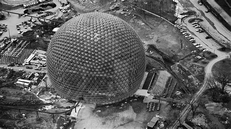 The Story Of Buckminster Fullers Radical Geodesic Dome Bbc Culture